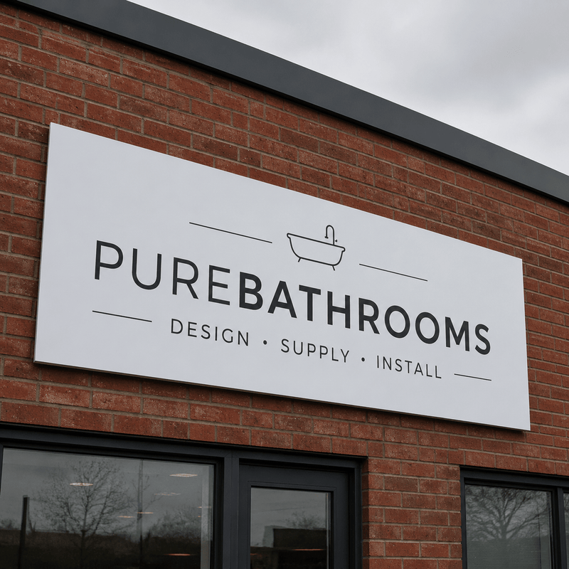 Custom Aluminium Panel Signs