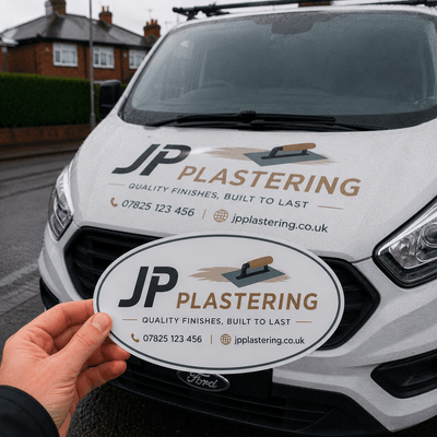 Custom Oval Stickers