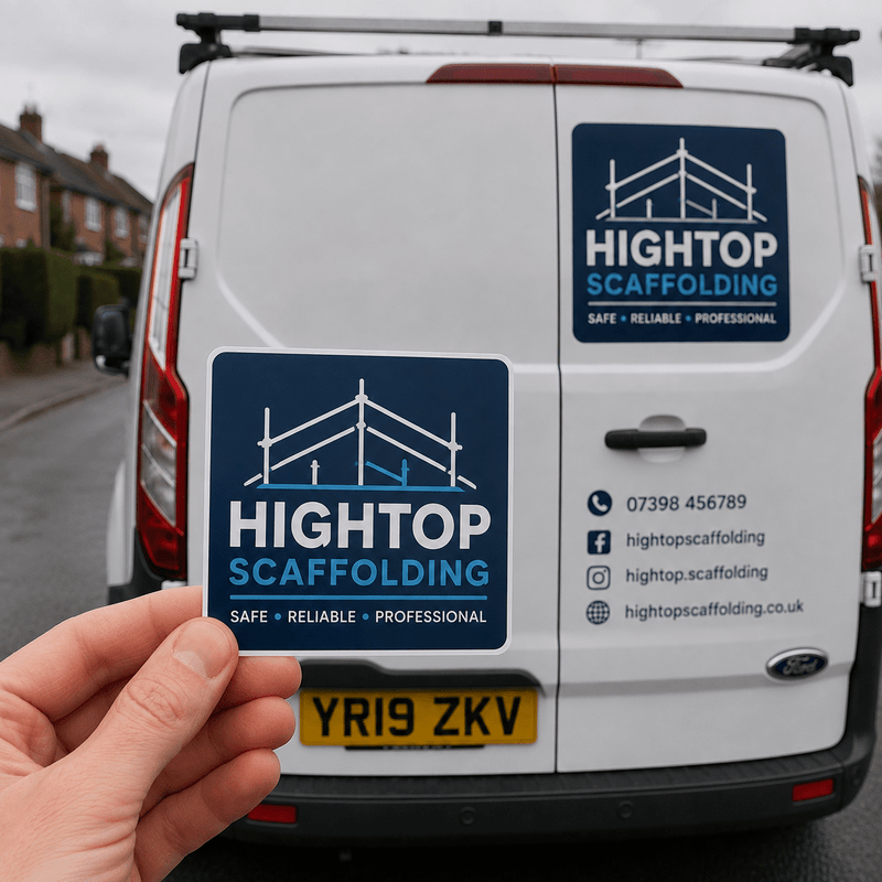 Custom Square Stickers