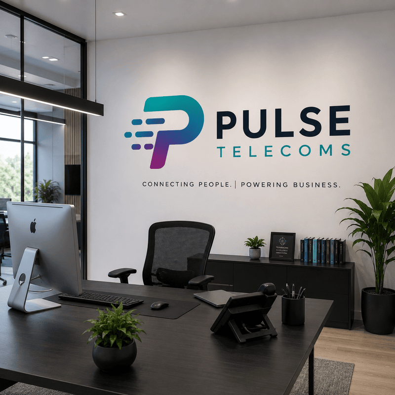 Custom Printed Wall Logo | Multi Colour