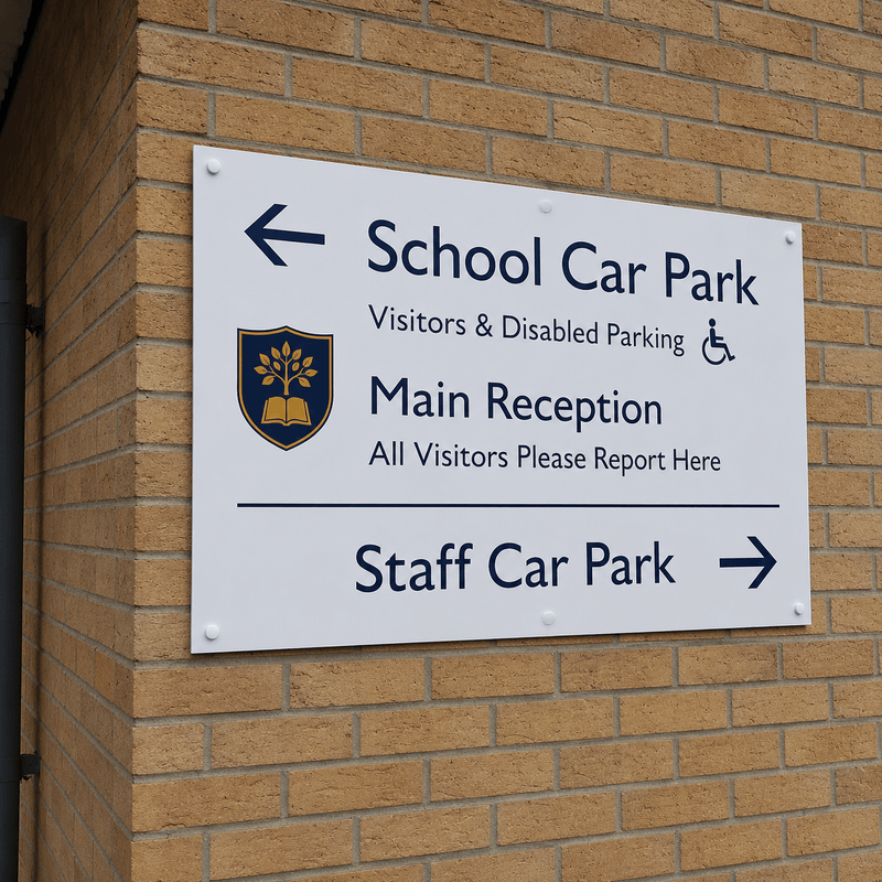 Custom Aluminium Panel Signs