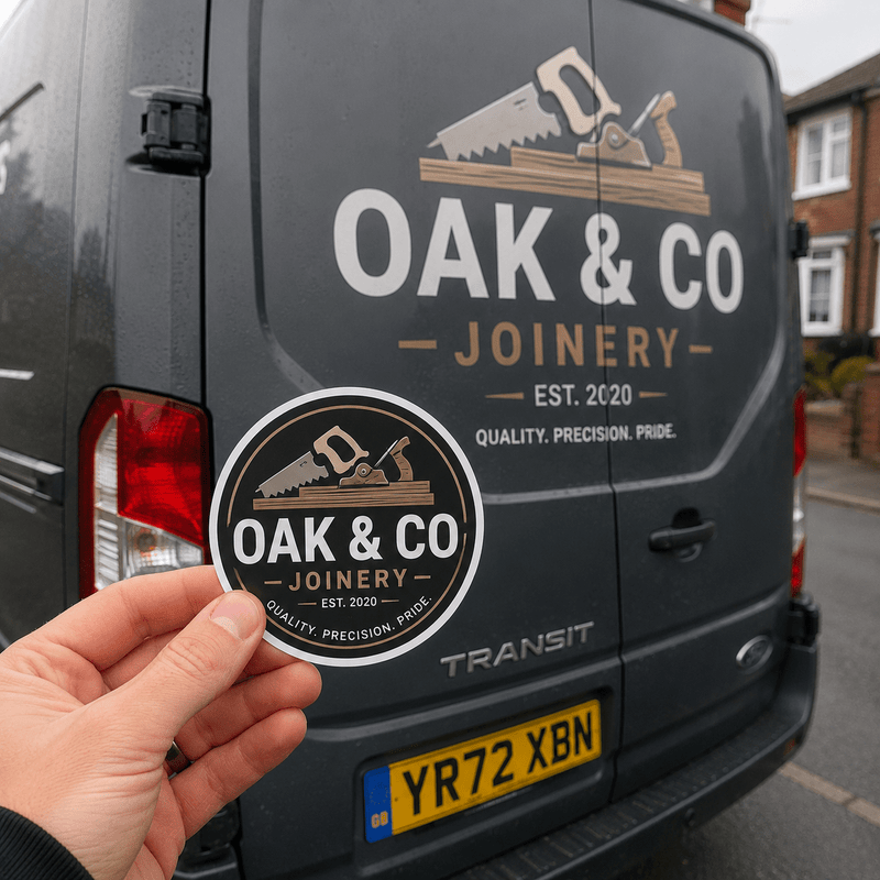 Custom Round Stickers