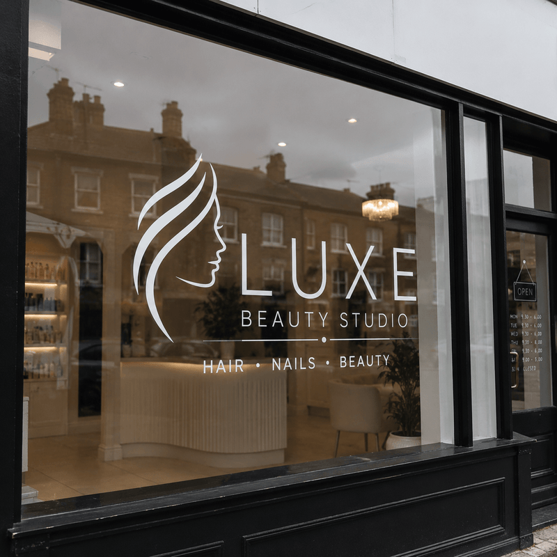 Custom Single Colour Window Graphics