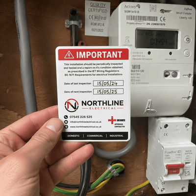 Custom Electrical Inspection Stickers