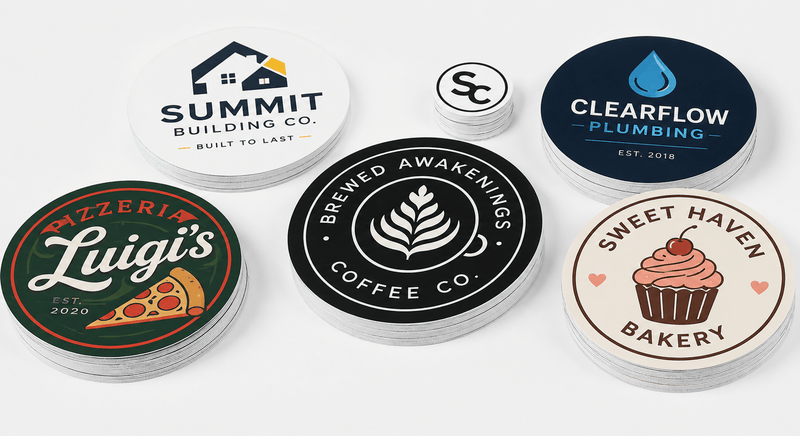 Custom Round Stickers